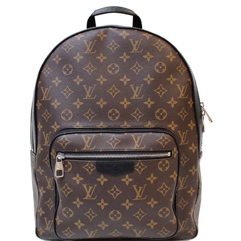 louis vuitton josh backpack rucksack brown|louis vuitton canvas backpack.